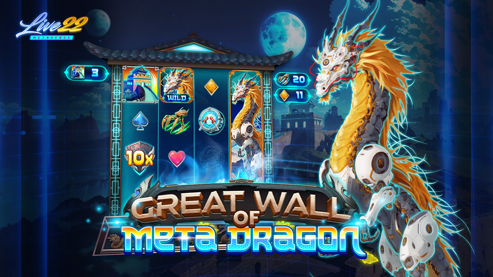 Live22 Introduces Great Wall of Meta Dragon: A New Slot with Infinity Reels
