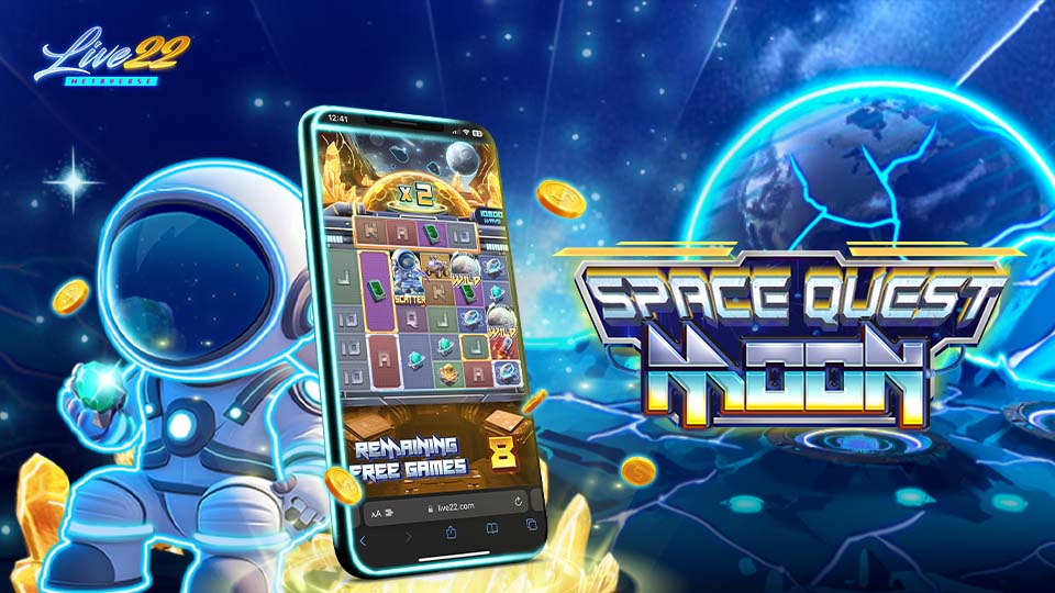 Space Quest: Moon – A Galactic New Slot by Live22