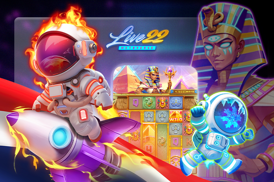 Why Live22 Dominates Thailand’s Online Slot Games Visually rich online slot games featuring Asian mythology, dragons, and gold coins, representing the variety of Live22’s online slots popular in Thailand.