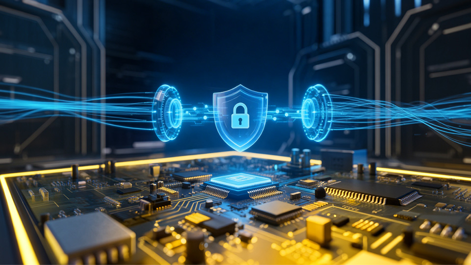 A high-tech security operations center dashboard displaying real-time AI-driven fraud detection analytics and risk assessment charts.