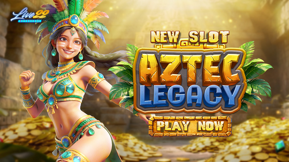 Aztec Legacy Aztec Legacy slot game interface features golden pyramid symbols.
