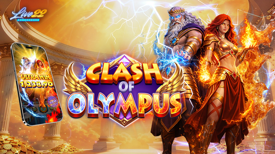 Live22 Elevates the iGaming Industry with Clash of Olympus