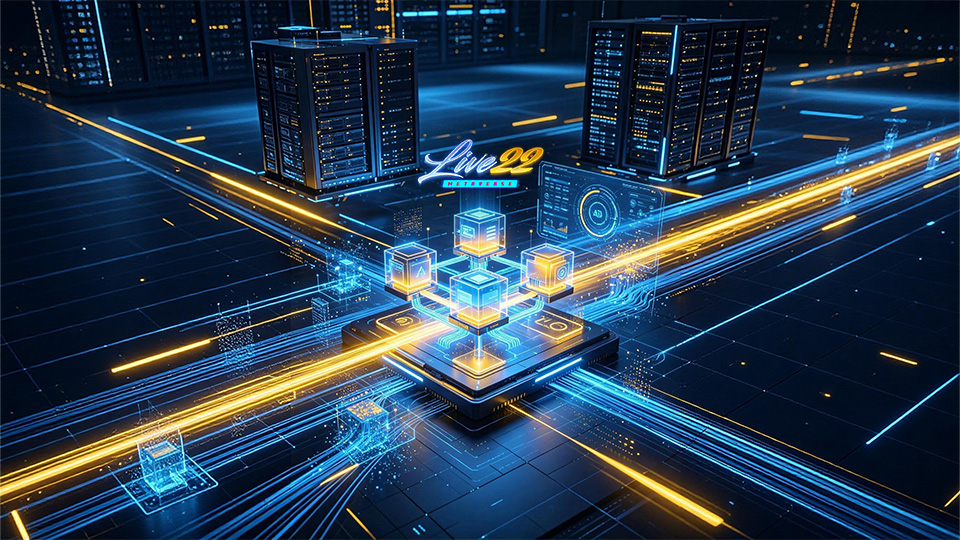 Scaling Online Casino Software: Manage 100k+ Concurrent Users Architectural diagram of high-concurrency online casino software showcasing an API Gateway distributing traffic.
